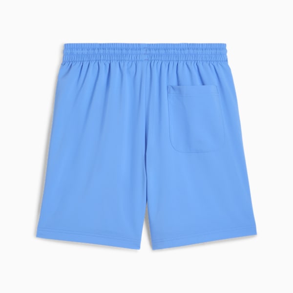 BMW M Motorsport Men's 7" Woven Shorts, Blue Wash, extralarge-IND